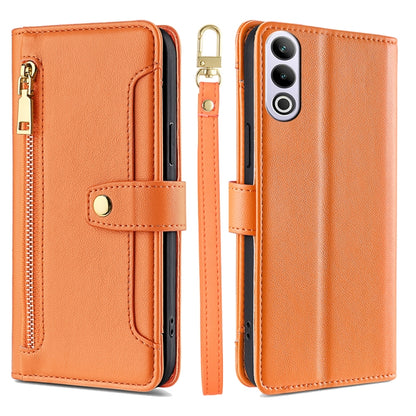 Sheep Texture Cross-body Zipper Wallet Leather Phone Case, For OnePlus Nord CE 4 Lite 5G, For OnePlus Ace 3V 5G, For OnePlus Nord CE4, For OnePlus Ace 2 Pro