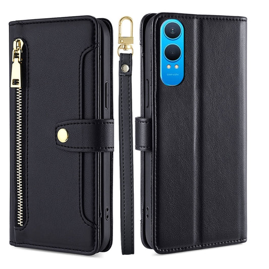 Sheep Texture Cross-body Zipper Wallet Leather Phone Case, For OnePlus Nord CE 4 Lite 5G, For OnePlus Ace 3V 5G, For OnePlus Nord CE4, For OnePlus Ace 2 Pro