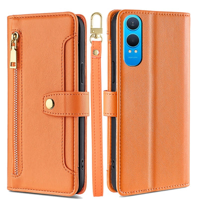Sheep Texture Cross-body Zipper Wallet Leather Phone Case, For OnePlus Nord CE 4 Lite 5G, For OnePlus Ace 3V 5G, For OnePlus Nord CE4, For OnePlus Ace 2 Pro