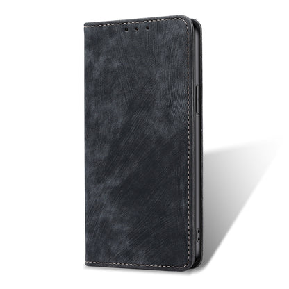 RFID Anti-theft Brush Magnetic Leather Phone Case, For OPPO Reno10 Pro+ 5G, For OPPO A1 5G, For OPPO A79 5G