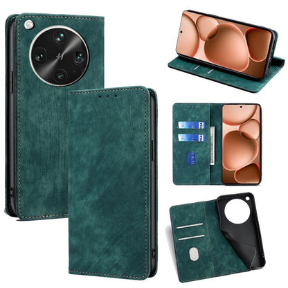 RFID Anti-theft Brush Magnetic Leather Phone Case, For OPPO A5 5G 2025 Global, For OPPO Find X8s+ 5G, For OPPO Find X8s 5G, For OPPO Find X8 Ultra 5G