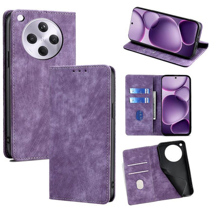 RFID Anti-theft Brush Magnetic Leather Phone Case, For OPPO A5 5G 2025 Global, For OPPO Find X8s+ 5G, For OPPO Find X8s 5G, For OPPO Find X8 Ultra 5G
