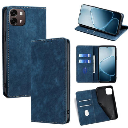 RFID Anti-theft Brush Magnetic Leather Phone Case, For OPPO Find X9s Pro 5G, For OPPO Find X9 Ultra 5G, For OPPO A6s 4G, For OPPO Reno15 F 5G