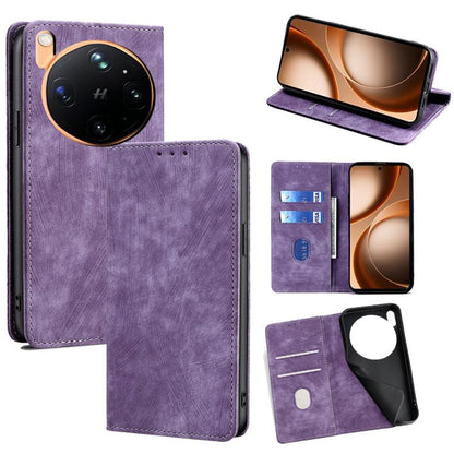 RFID Anti-theft Brush Magnetic Leather Phone Case, For OPPO Find X9s Pro 5G, For OPPO Find X9 Ultra 5G, For OPPO A6s 4G, For OPPO Reno15 F 5G