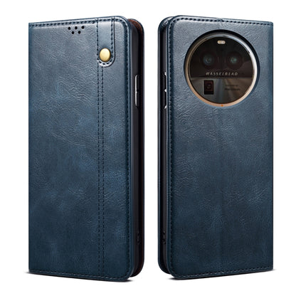 Oil Wax Crazy Horse Texture Leather Phone Case, For OPPO Find X6 Pro, For OPPO Find X6, For  OPPO Find X6