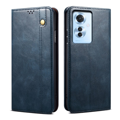 Oil Wax Crazy Horse Texture Leather Phone Case, For OPPO A60, For OPPO A3 Pro 5G, For OPPO A3 Pro 5G Global, For OPPO Reno11 F / F25 Pro, For OPPO Reno10 Global / Reno10 Pro Global, For OPPO Find X8 Pro