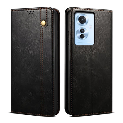 Oil Wax Crazy Horse Texture Leather Phone Case, For OPPO A60, For OPPO A3 Pro 5G, For OPPO A3 Pro 5G Global, For OPPO Reno11 F / F25 Pro, For OPPO Reno10 Global / Reno10 Pro Global, For OPPO Find X8 Pro