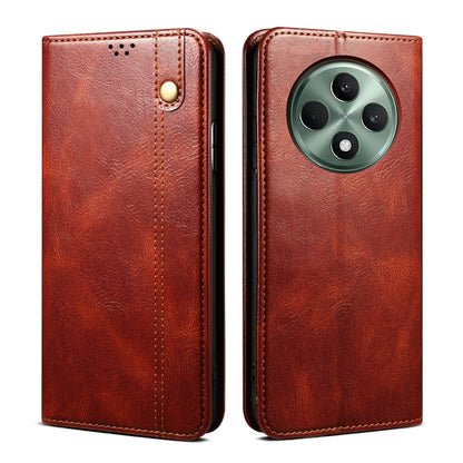 Oil Wax Crazy Horse Texture Leather Phone Case, For OPPO Find X8, For OPPO K12x 5G Global, For OPPO A3X 5G India, For OPPO Reno12 F 5G Global, For OPPO Reno12 Pro 5G Global, For OPPO Reno12 5G Global