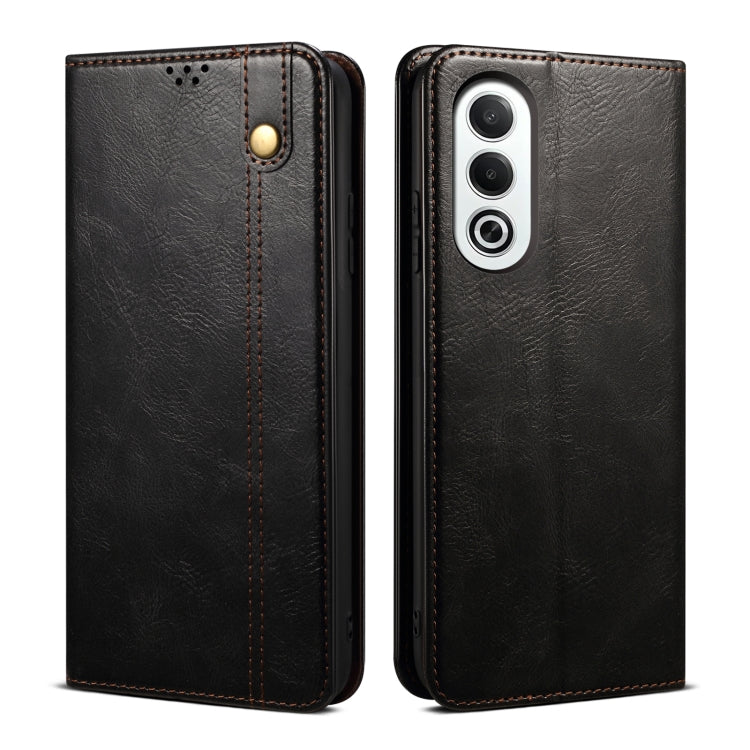 Oil Wax Crazy Horse Texture Leather Phone Case, For OPPO Find X8, For OPPO K12x 5G Global, For OPPO A3X 5G India, For OPPO Reno12 F 5G Global, For OPPO Reno12 Pro 5G Global, For OPPO Reno12 5G Global