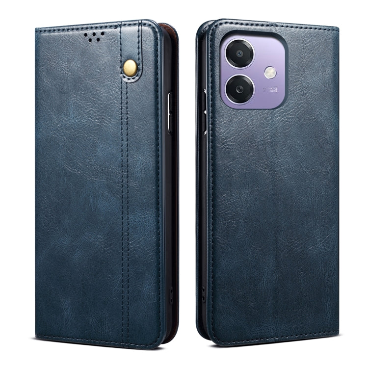 Oil Wax Crazy Horse Texture Leather Phone Case, For OPPO Find X8, For OPPO K12x 5G Global, For OPPO A3X 5G India, For OPPO Reno12 F 5G Global, For OPPO Reno12 Pro 5G Global, For OPPO Reno12 5G Global