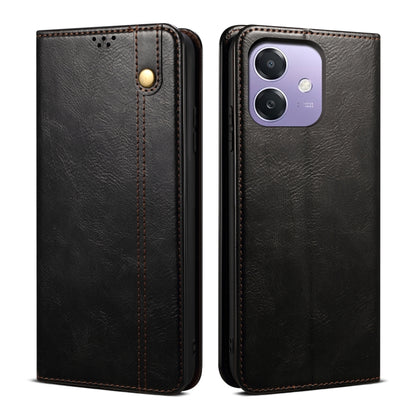 Oil Wax Crazy Horse Texture Leather Phone Case, For OPPO Find X8, For OPPO K12x 5G Global, For OPPO A3X 5G India, For OPPO Reno12 F 5G Global, For OPPO Reno12 Pro 5G Global, For OPPO Reno12 5G Global
