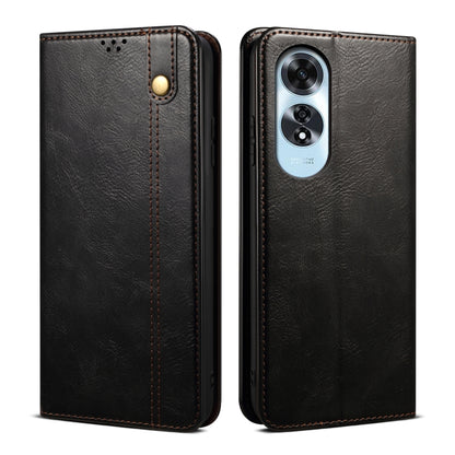 Oil Wax Crazy Horse Texture Leather Phone Case, For OPPO A60, For OPPO A3 Pro 5G, For OPPO A3 Pro 5G Global, For OPPO Reno11 F / F25 Pro, For OPPO Reno10 Global / Reno10 Pro Global, For OPPO Find X8 Pro