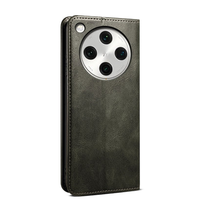 Oil Wax Crazy Horse Texture Leather Phone Case, For OPPO Find X8, For OPPO K12x 5G Global, For OPPO A3X 5G India, For OPPO Reno12 F 5G Global, For OPPO Reno12 Pro 5G Global, For OPPO Reno12 5G Global