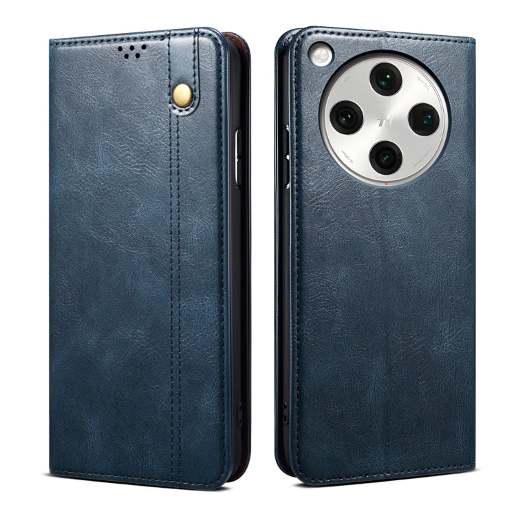 Oil Wax Crazy Horse Texture Leather Phone Case, For OPPO Find X8, For OPPO K12x 5G Global, For OPPO A3X 5G India, For OPPO Reno12 F 5G Global, For OPPO Reno12 Pro 5G Global, For OPPO Reno12 5G Global