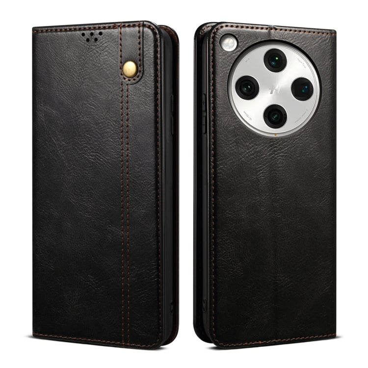 Oil Wax Crazy Horse Texture Leather Phone Case, For OPPO A60, For OPPO A3 Pro 5G, For OPPO A3 Pro 5G Global, For OPPO Reno11 F / F25 Pro, For OPPO Reno10 Global / Reno10 Pro Global, For OPPO Find X8 Pro