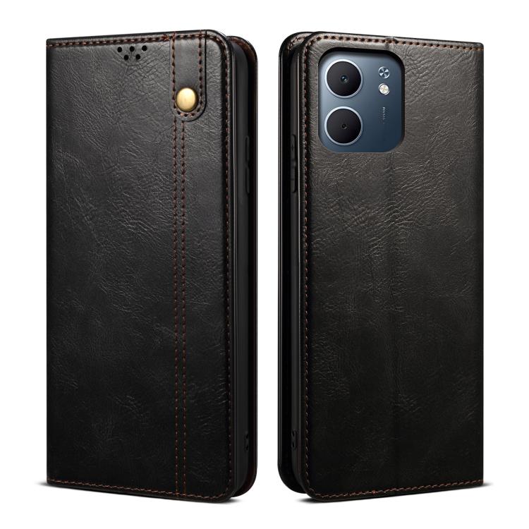 Oil Wax Crazy Horse Texture Leather Phone Case, For OPPO A5x 4G / 5G, For OPPO Reno14 Pro 5G Global, For OPPO Reno14 5G Global, For OPPO K13 5G India, For OPPO F29 5G Global, For OPPO A5 Pro Global