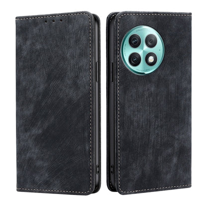 RFID Anti-theft Brush Magnetic Leather Phone Case, For OnePlus Nord CE 4 Lite 5G, For OnePlus Ace 3V 5G, For OnePlus Nord CE4, For OnePlus Ace 2 Pro