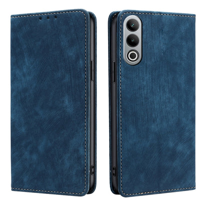 RFID Anti-theft Brush Magnetic Leather Phone Case, For OnePlus Nord CE 4 Lite 5G, For OnePlus Ace 3V 5G, For OnePlus Nord CE4, For OnePlus Ace 2 Pro