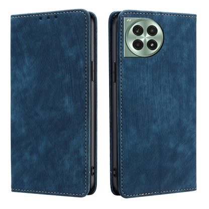 RFID Anti-theft Brush Magnetic Leather Phone Case, For OnePlus Ace 5 Ultra / Nord 5, For OnePlus Ace 5 Racing / Nord CE5, For OnePlus Ace 5 / 5 Pro, For OnePlus Ace 3 Pro 5G