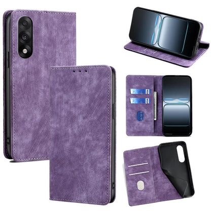 RFID Anti-theft Brush Magnetic Leather Phone Case, For OnePlus Ace 5 Ultra / Nord 5, For OnePlus Ace 5 Racing / Nord CE5, For OnePlus Ace 5 / 5 Pro, For OnePlus Ace 3 Pro 5G
