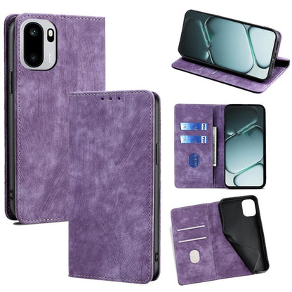 RFID Anti-theft Brush Magnetic Leather Phone Case, For OnePlus 15T 5G, For OnePlus Turbo 6 / 6V, For OnePlus Ace 6, For OnePlus 15 5G