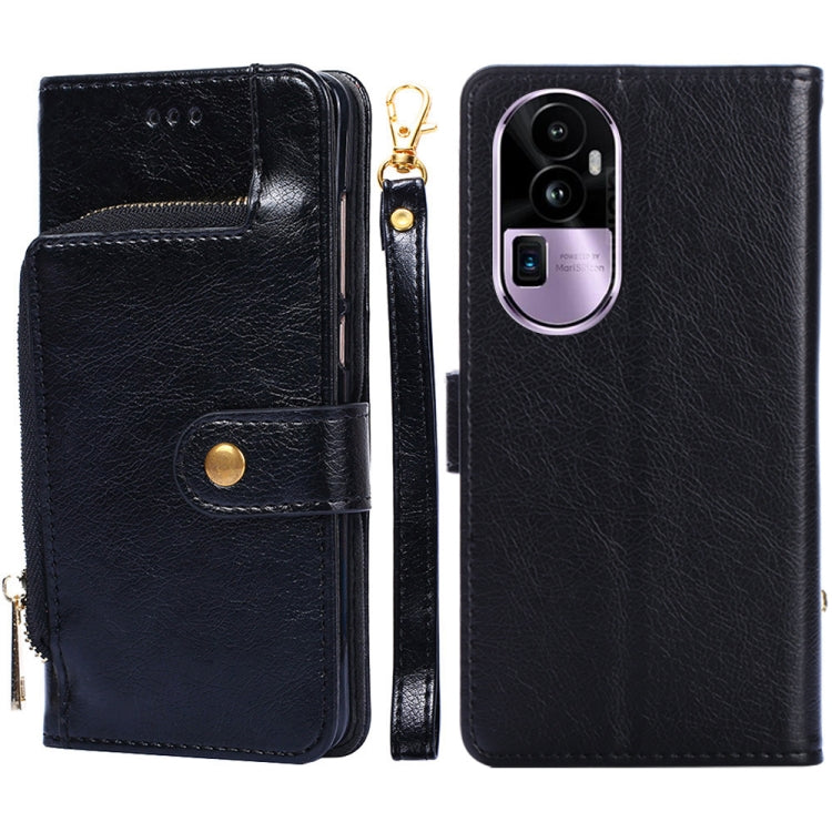 Zipper Bag Leather Phone Case, For OPPO Reno11 F 5G, For OPPO Find X7 5G, For OPPO Find X7 Ultra 5G, For OPPO Reno10 Pro+ 5G, For OPPO A1 5G