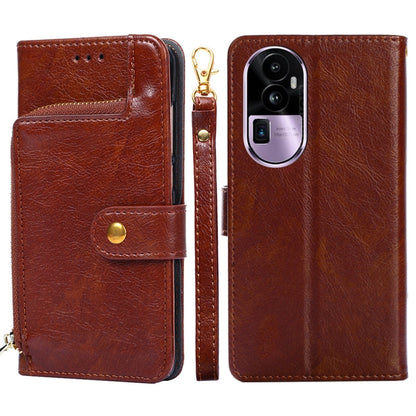 Zipper Bag Leather Phone Case, For OPPO Reno11 F 5G, For OPPO Find X7 5G, For OPPO Find X7 Ultra 5G, For OPPO Reno10 Pro+ 5G, For OPPO A1 5G