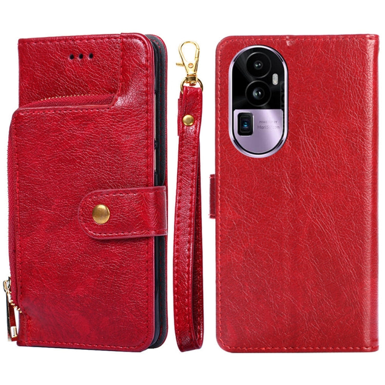 Zipper Bag Leather Phone Case, For OPPO Reno11 F 5G, For OPPO Find X7 5G, For OPPO Find X7 Ultra 5G, For OPPO Reno10 Pro+ 5G, For OPPO A1 5G