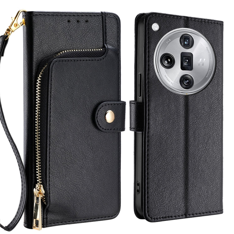 Zipper Bag Leather Phone Case, For OPPO Reno11 F 5G, For OPPO Find X7 5G, For OPPO Find X7 Ultra 5G, For OPPO Reno10 Pro+ 5G, For OPPO A1 5G