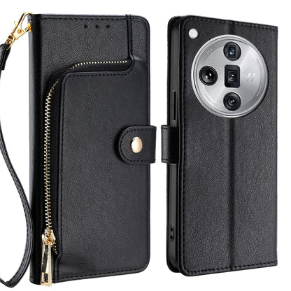 Zipper Bag Leather Phone Case, For OPPO Reno11 F 5G, For OPPO Find X7 5G, For OPPO Find X7 Ultra 5G, For OPPO Reno10 Pro+ 5G, For OPPO A1 5G