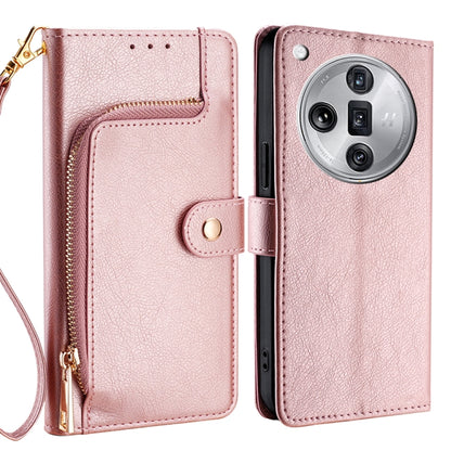 Zipper Bag Leather Phone Case, For OPPO Reno11 F 5G, For OPPO Find X7 5G, For OPPO Find X7 Ultra 5G, For OPPO Reno10 Pro+ 5G, For OPPO A1 5G