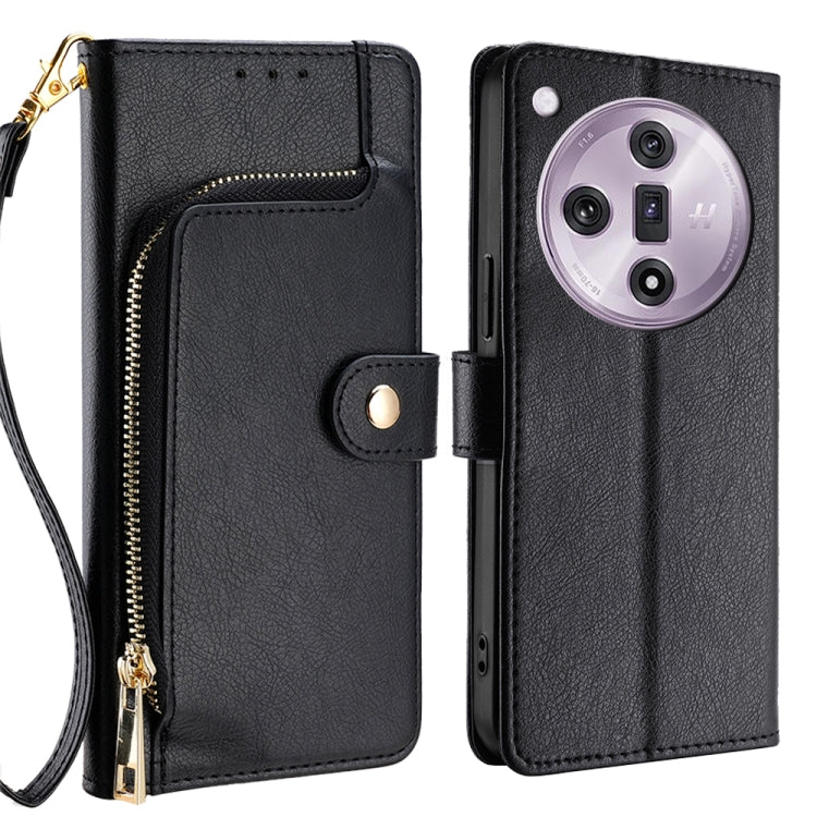 Zipper Bag Leather Phone Case, For OPPO Reno11 F 5G, For OPPO Find X7 5G, For OPPO Find X7 Ultra 5G, For OPPO Reno10 Pro+ 5G, For OPPO A1 5G