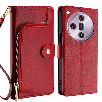 Zipper Bag Leather Phone Case, For OPPO Reno11 F 5G, For OPPO Find X7 5G, For OPPO Find X7 Ultra 5G, For OPPO Reno10 Pro+ 5G, For OPPO A1 5G