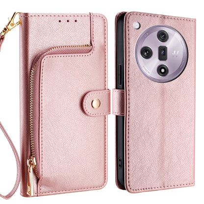 Zipper Bag Leather Phone Case, For OPPO Reno11 F 5G, For OPPO Find X7 5G, For OPPO Find X7 Ultra 5G, For OPPO Reno10 Pro+ 5G, For OPPO A1 5G