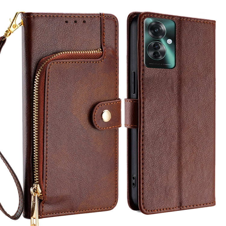 Zipper Bag Leather Phone Case, For OPPO Reno11 F 5G, For OPPO Find X7 5G, For OPPO Find X7 Ultra 5G, For OPPO Reno10 Pro+ 5G, For OPPO A1 5G