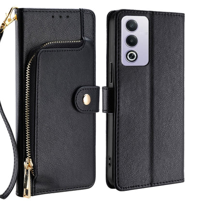Zipper Bag Leather Phone Case, For OPPO Reno13 F 5G / 4G, For OPPO A3 5G India, For OPPO Reno12 F 5G, For OPPO A3 Pro 5G India, For OPPO Reno12 5G Global, For OPPO A60 4G Global