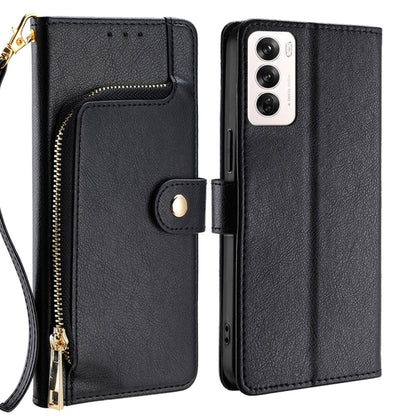 Zipper Bag Leather Phone Case, For OPPO Reno13 F 5G / 4G, For OPPO A3 5G India, For OPPO Reno12 F 5G, For OPPO A3 Pro 5G India, For OPPO Reno12 5G Global, For OPPO A60 4G Global