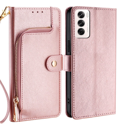 Zipper Bag Leather Phone Case, For OPPO Reno13 F 5G / 4G, For OPPO A3 5G India, For OPPO Reno12 F 5G, For OPPO A3 Pro 5G India, For OPPO Reno12 5G Global, For OPPO A60 4G Global