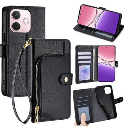 Zipper Bag Leather Phone Case, For OPPO A5 5G 2025 Global, For OPPO Find X8s+ 5G, For OPPO Find X8s 5G, For OPPO Find X8 Ultra 5G, For OPPO F29 5G Global, For OPPO A5 Pro 5G Global