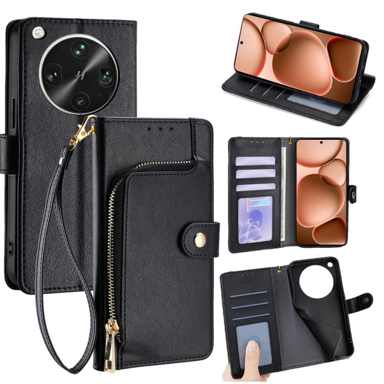 Zipper Bag Leather Phone Case, For OPPO A5 5G 2025 Global, For OPPO Find X8s+ 5G, For OPPO Find X8s 5G, For OPPO Find X8 Ultra 5G, For OPPO F29 5G Global, For OPPO A5 Pro 5G Global