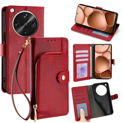 Zipper Bag Leather Phone Case, For OPPO A5 5G 2025 Global, For OPPO Find X8s+ 5G, For OPPO Find X8s 5G, For OPPO Find X8 Ultra 5G, For OPPO F29 5G Global, For OPPO A5 Pro 5G Global