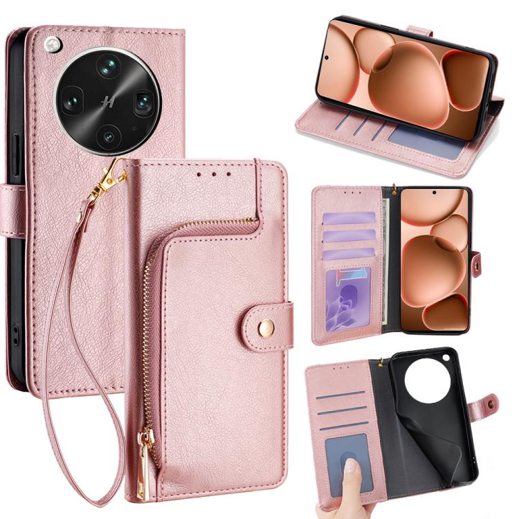 Zipper Bag Leather Phone Case, For OPPO A5 5G 2025 Global, For OPPO Find X8s+ 5G, For OPPO Find X8s 5G, For OPPO Find X8 Ultra 5G, For OPPO F29 5G Global, For OPPO A5 Pro 5G Global