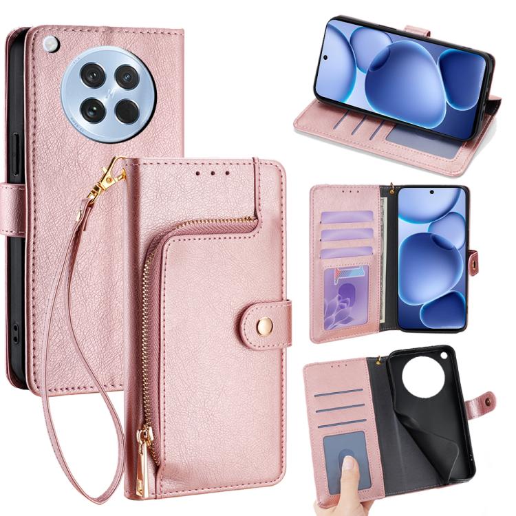 Zipper Bag Leather Phone Case, For OPPO A5 5G 2025 Global, For OPPO Find X8s+ 5G, For OPPO Find X8s 5G, For OPPO Find X8 Ultra 5G, For OPPO F29 5G Global, For OPPO A5 Pro 5G Global