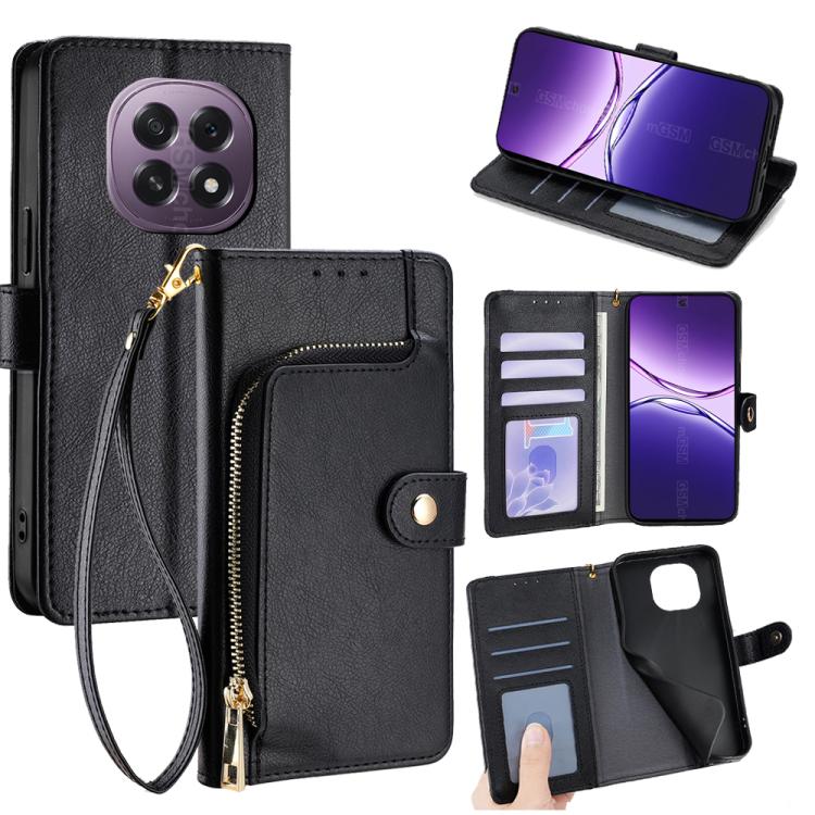 Zipper Bag Leather Phone Case, For OPPO A5 5G 2025 Global, For OPPO Find X8s+ 5G, For OPPO Find X8s 5G, For OPPO Find X8 Ultra 5G, For OPPO F29 5G Global, For OPPO A5 Pro 5G Global