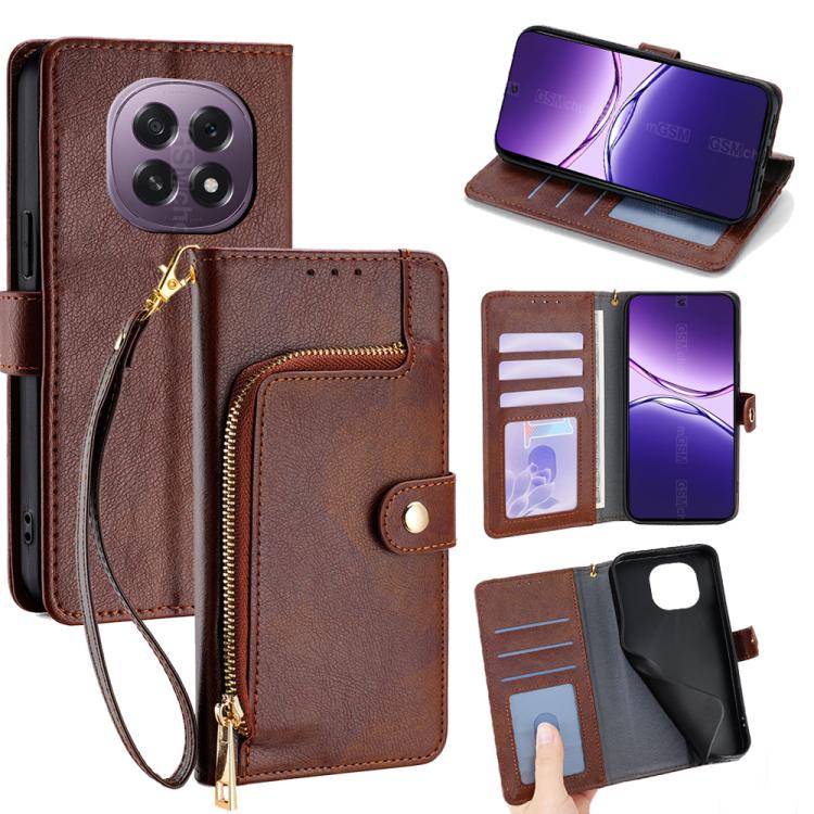 Zipper Bag Leather Phone Case, For OPPO A5 5G 2025 Global, For OPPO Find X8s+ 5G, For OPPO Find X8s 5G, For OPPO Find X8 Ultra 5G, For OPPO F29 5G Global, For OPPO A5 Pro 5G Global