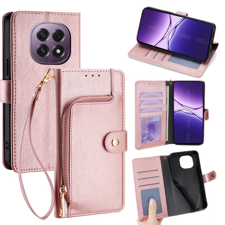 Zipper Bag Leather Phone Case, For OPPO A5 5G 2025 Global, For OPPO Find X8s+ 5G, For OPPO Find X8s 5G, For OPPO Find X8 Ultra 5G, For OPPO F29 5G Global, For OPPO A5 Pro 5G Global
