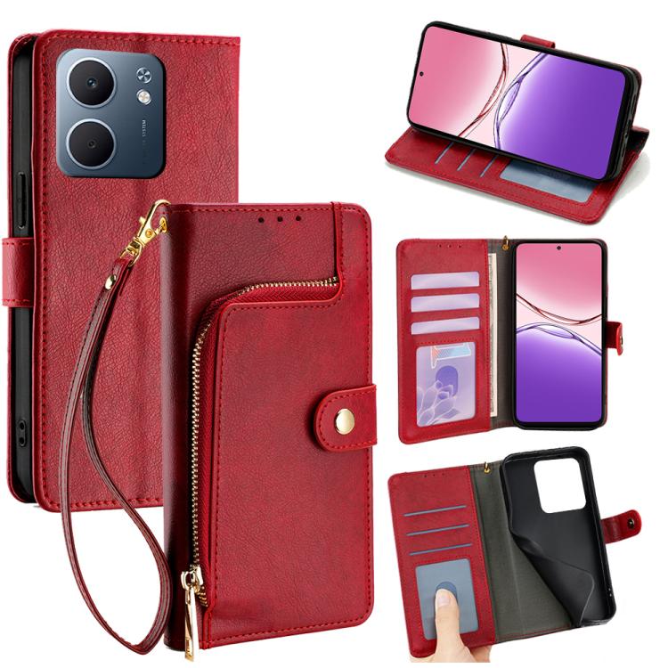 Zipper Bag Leather Phone Case, For OPPO Find X9 5G, For OPPO F31 5G, For OPPO Find X9 Pro 5G, For OPPO K13 Turbo Pro 5G, For OPPO Reno14 F 5G, For OPPO A5x 5G Global
