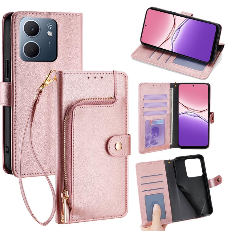 Zipper Bag Leather Phone Case, For OPPO Find X9 5G, For OPPO F31 5G, For OPPO Find X9 Pro 5G, For OPPO K13 Turbo Pro 5G, For OPPO Reno14 F 5G, For OPPO A5x 5G Global