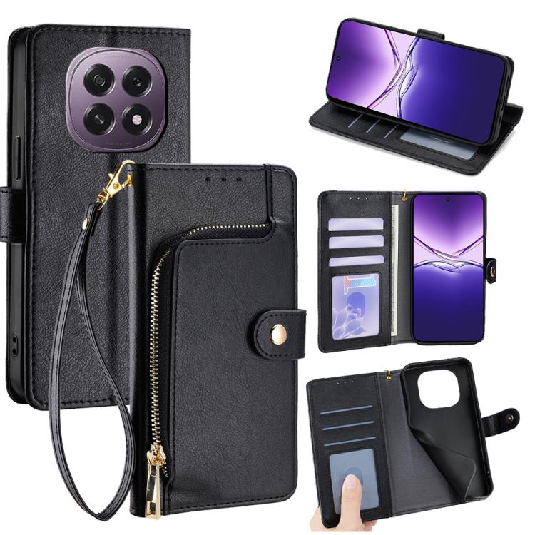 Zipper Bag Leather Phone Case, For OPPO A5 5G 2025 Global, For OPPO Find X8s+ 5G, For OPPO Find X8s 5G, For OPPO Find X8 Ultra 5G, For OPPO F29 5G Global, For OPPO A5 Pro 5G Global