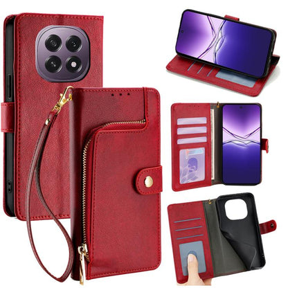 Zipper Bag Leather Phone Case, For OPPO A5 5G 2025 Global, For OPPO Find X8s+ 5G, For OPPO Find X8s 5G, For OPPO Find X8 Ultra 5G, For OPPO F29 5G Global, For OPPO A5 Pro 5G Global